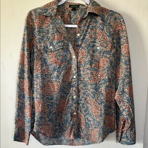 Ralph Lauren Polo Paisley Button-Up Shirt